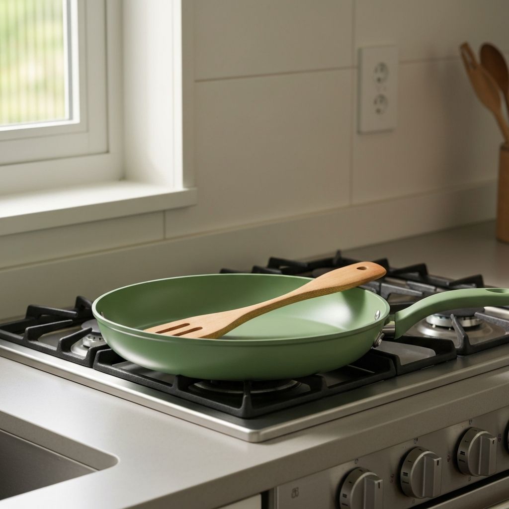 Our Place Always Pan 2.0 in Sage Green - Non-stick ceramic cookware